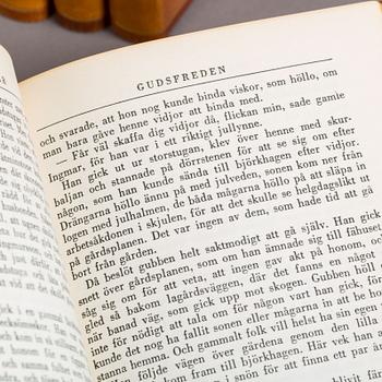 SELMA LAGERLÖFS Samlade Verk, 12 volymer, Bonniers 1950.