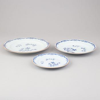 A 40 piece porcelain coffee and dinner service, 'East indies', Rörstrand, Sweden.