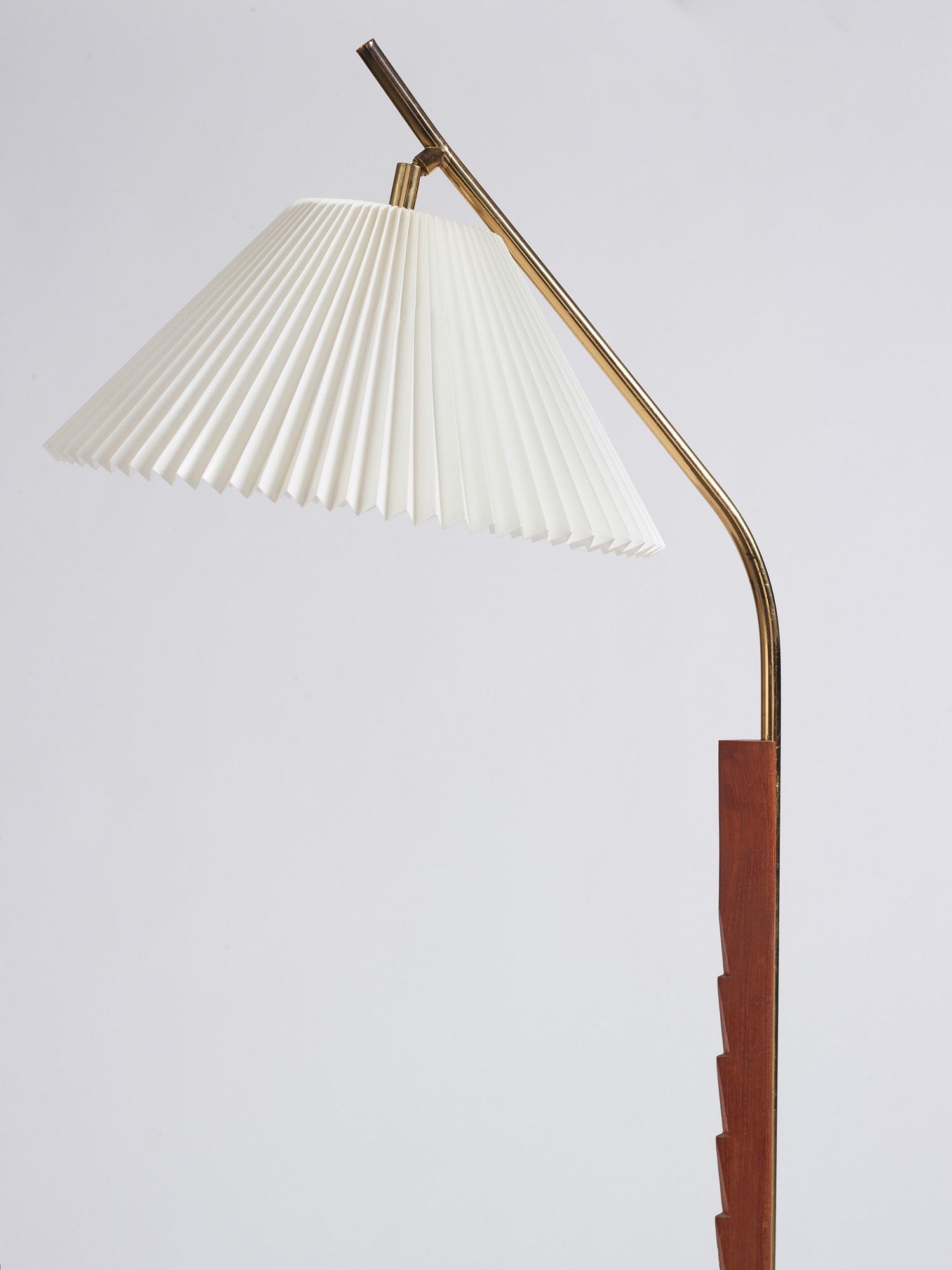 Svend Aage Holm Sørensen, tillskriven, golvlampa, Holm Sørensen & Co Danmark, 1950-tal.