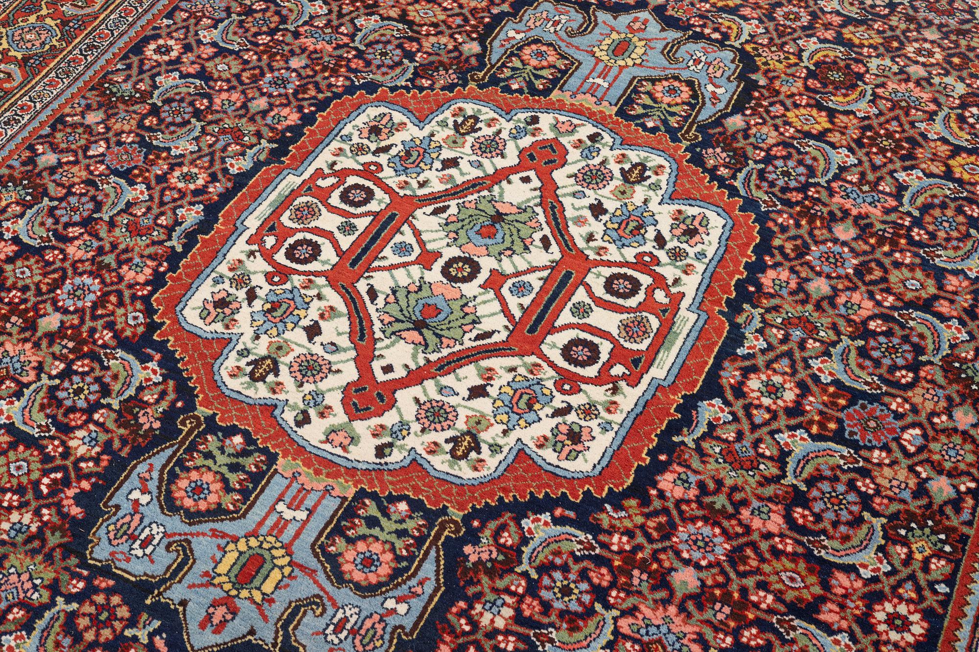Carpet, Bidjar, approx. 387 x 223 cm.