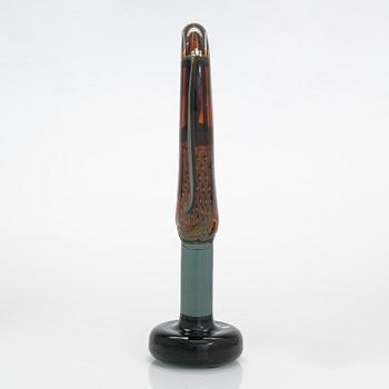 Oiva Toikka, glasskulptur, "Lollipop", signerad Oiva Toikka, Nuutajärvi 2008, 84/100.