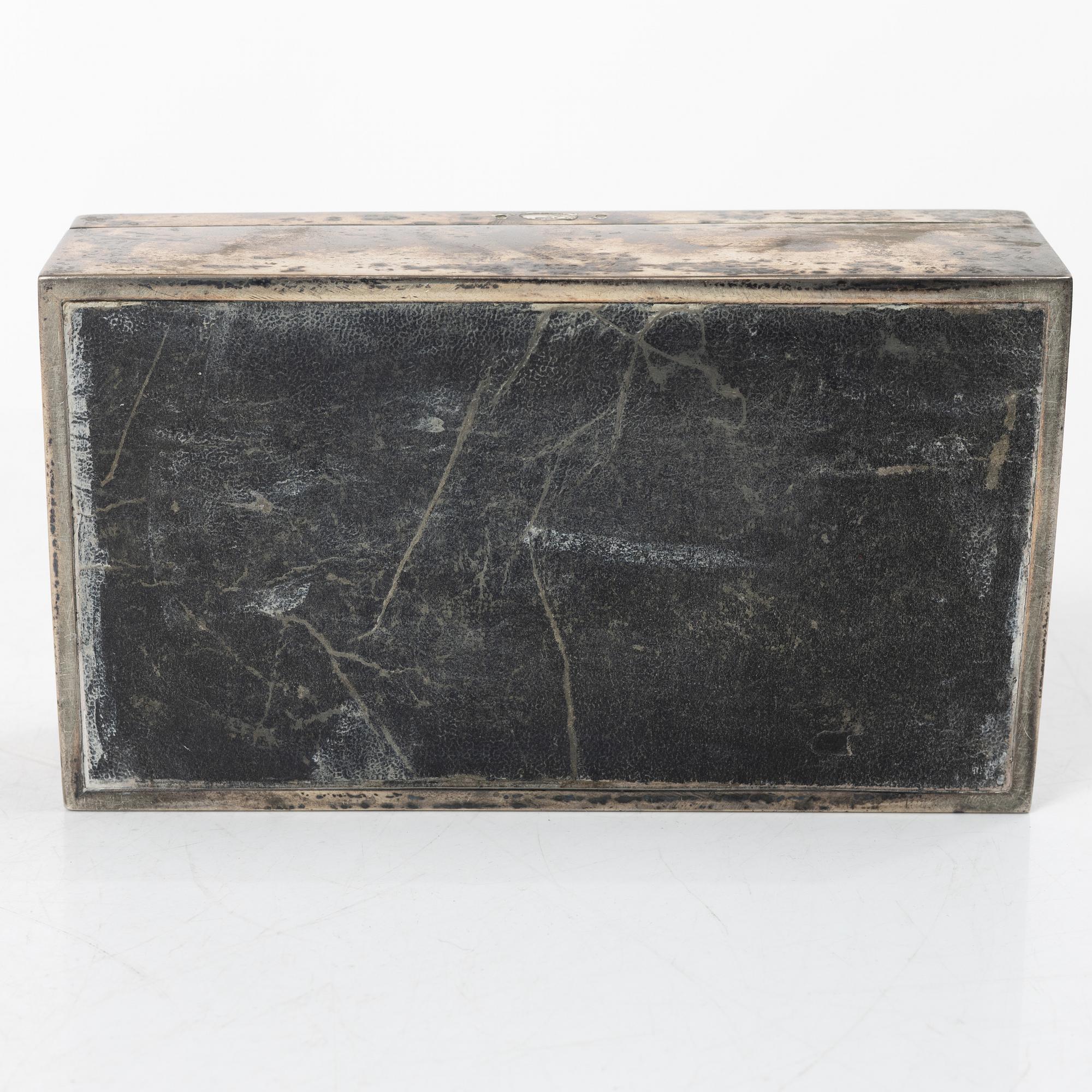 Askar, 3 st, silver, bl.a. C.g.Hallberg, 1919.