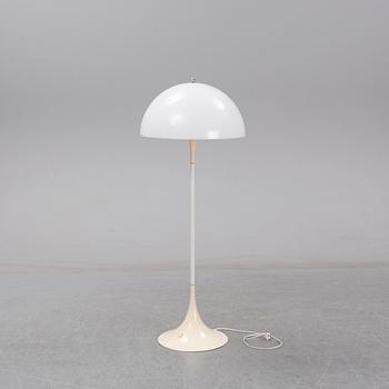 Verner Panton, a white lacquered 'Pantella' floor light, Louis Poulsen, Denmark.