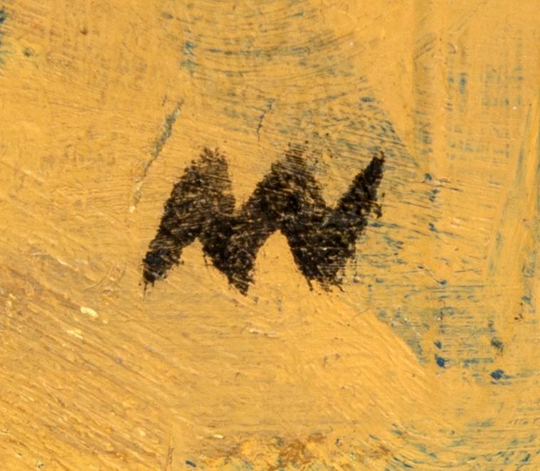 Magnus Wijkström, oil on canvas, signed.