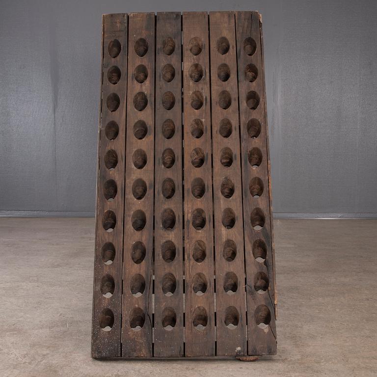 STÄLLNING FÖR CHAMPAGNEFLASKOR, Frankrike 1900-tal.