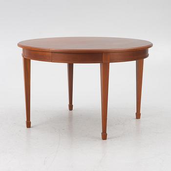 Dining table, K.A. Roos, Helsingborg, second half of the 20th century.