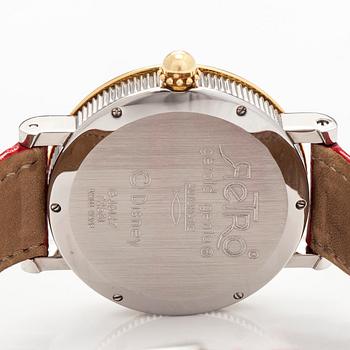 Gérald Genta, Retro Fantasy Disney, "Donald Duck", wristwatch, 34 mm.