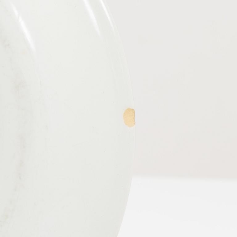 Anja Juurikkala, tallrikar, 6 st, porslin "Crayfish", Arabia. I produktion 1953-1960.