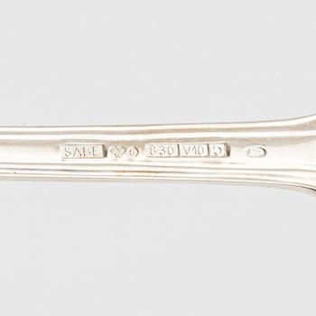 Besticksservis, 72 delar, silver, "Olga", SABE, 1993-95.