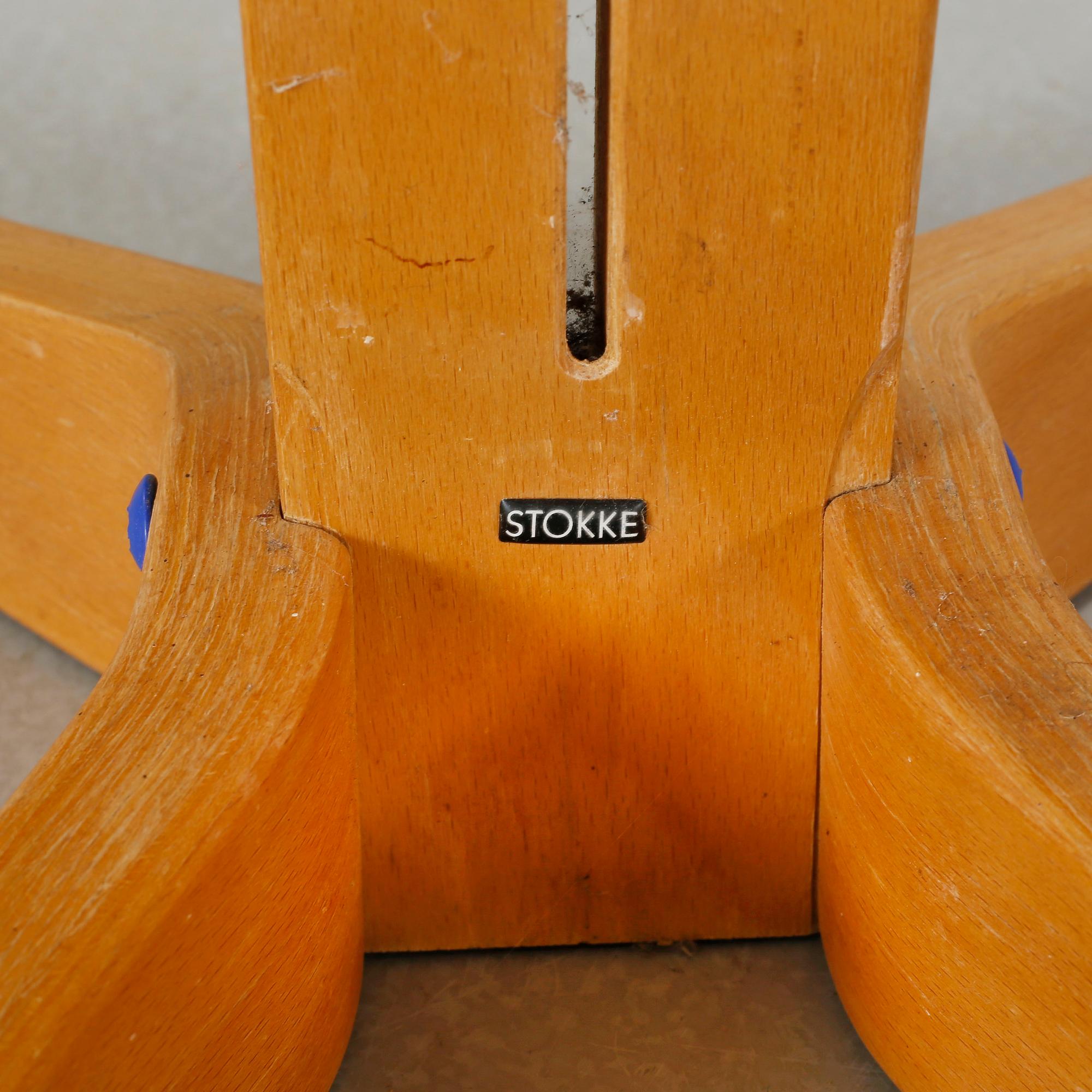 A child chair by Peter Opsvik for Stokke, late 20th century.