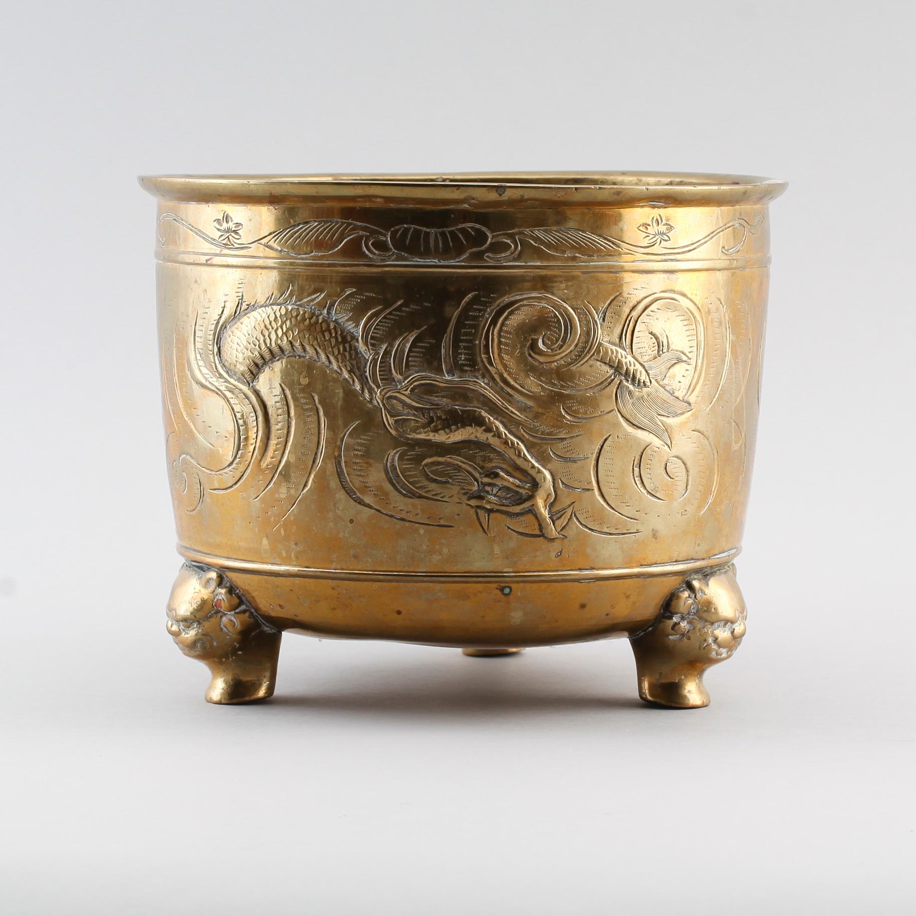 YTTERFODER, mässing, 1800-/1900-tal.