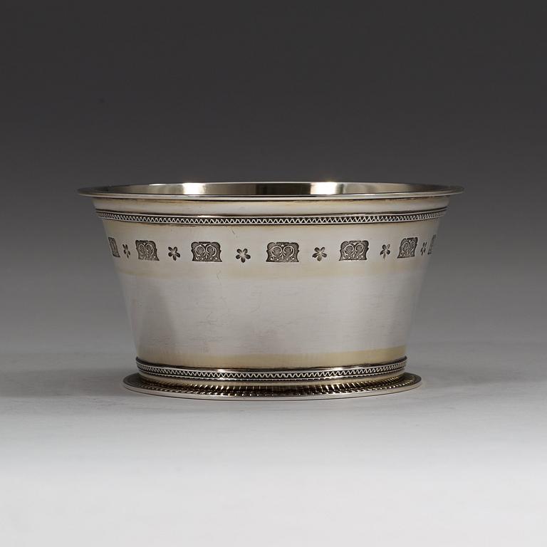 WIWEN NILSSON, skål, Lund 1959, sterling.