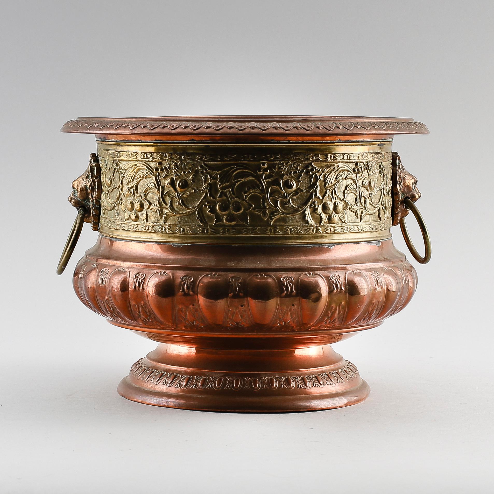 YTTERFODER, koppar och mässing, 1800-talets andra hälft.