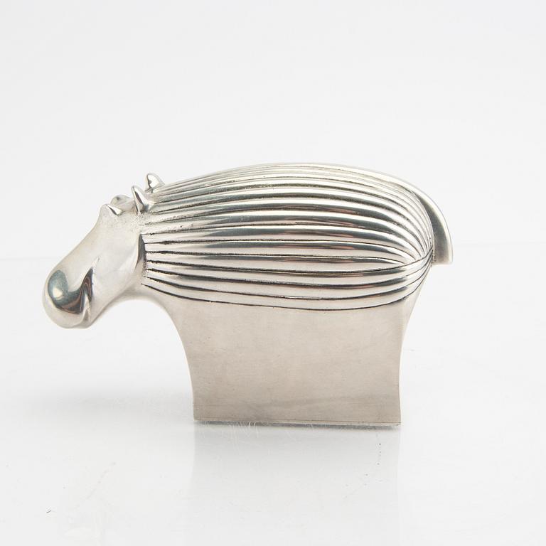 Gunnar Cyrén, a signed pewter figurine.