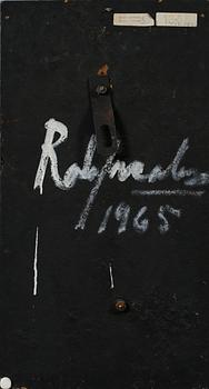 ROBERT JACOBSEN, relief, signerad och daterad à tergo, 1965.