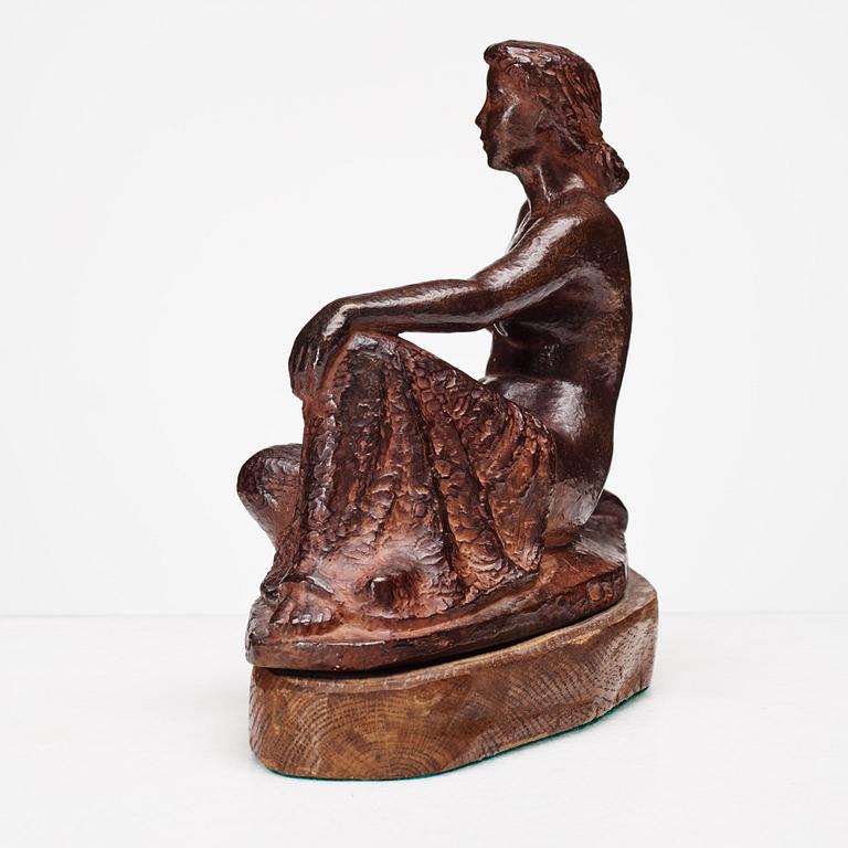 DAVID WRETLING, bronze sculpture, signed David Wretling, numbered 1/10.