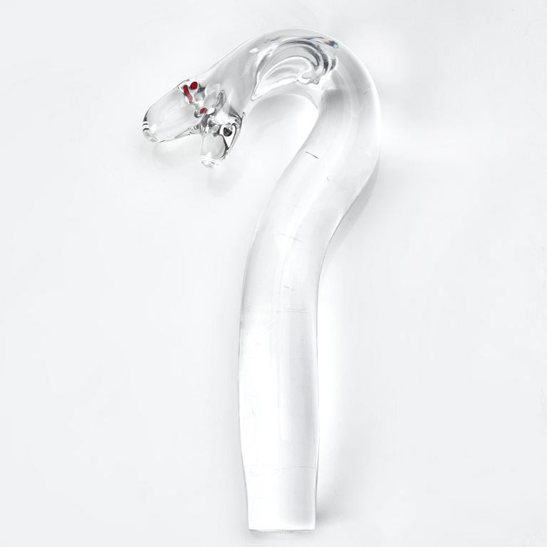 Ulrica Hydman-Vallien, a unique glass vase "Kabale", Pilchuck, USA 1986.