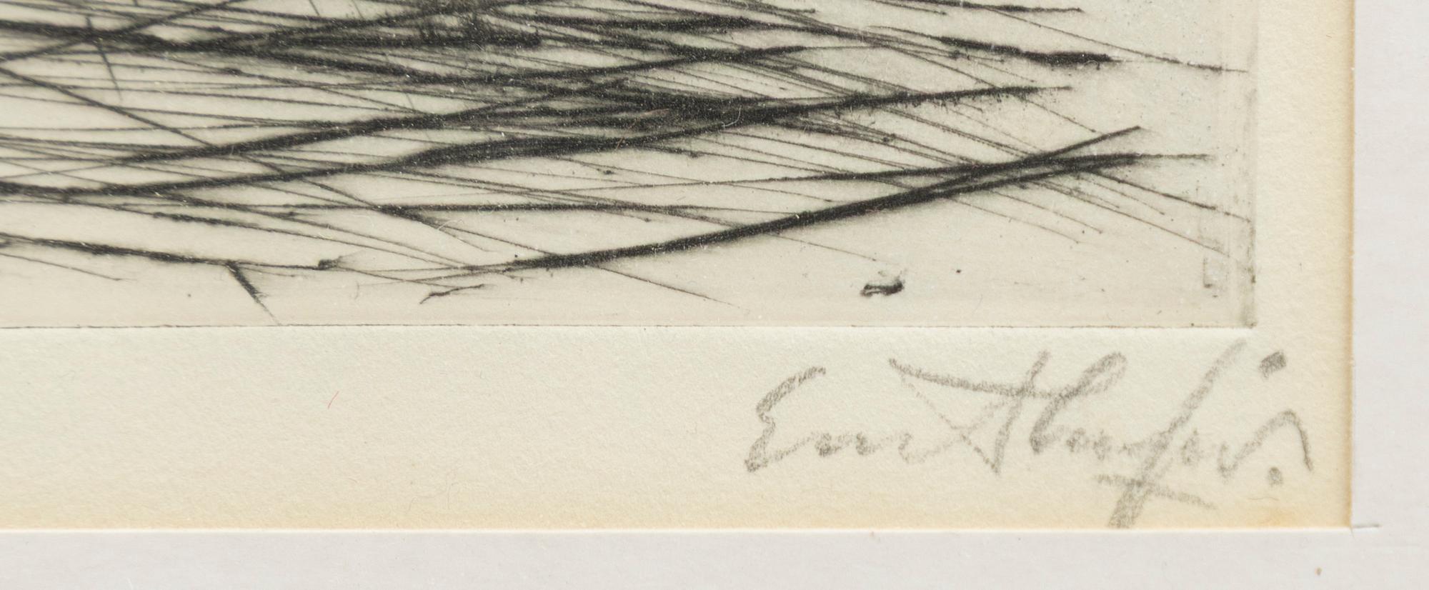 Evert Lundquist, Spade.