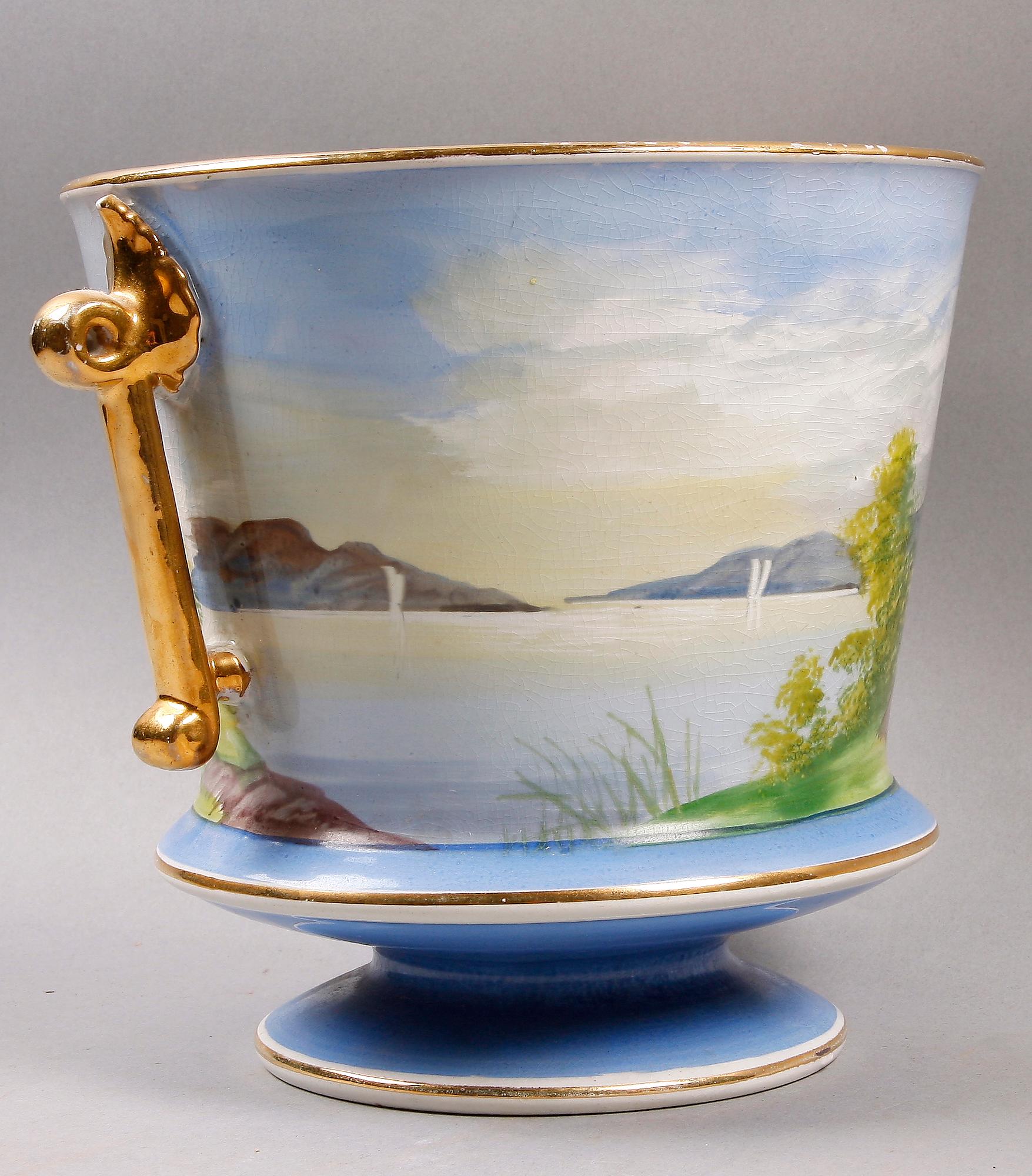 YTTERFODER, flintgods, Gustafsberg, tidigt 1900-tal.