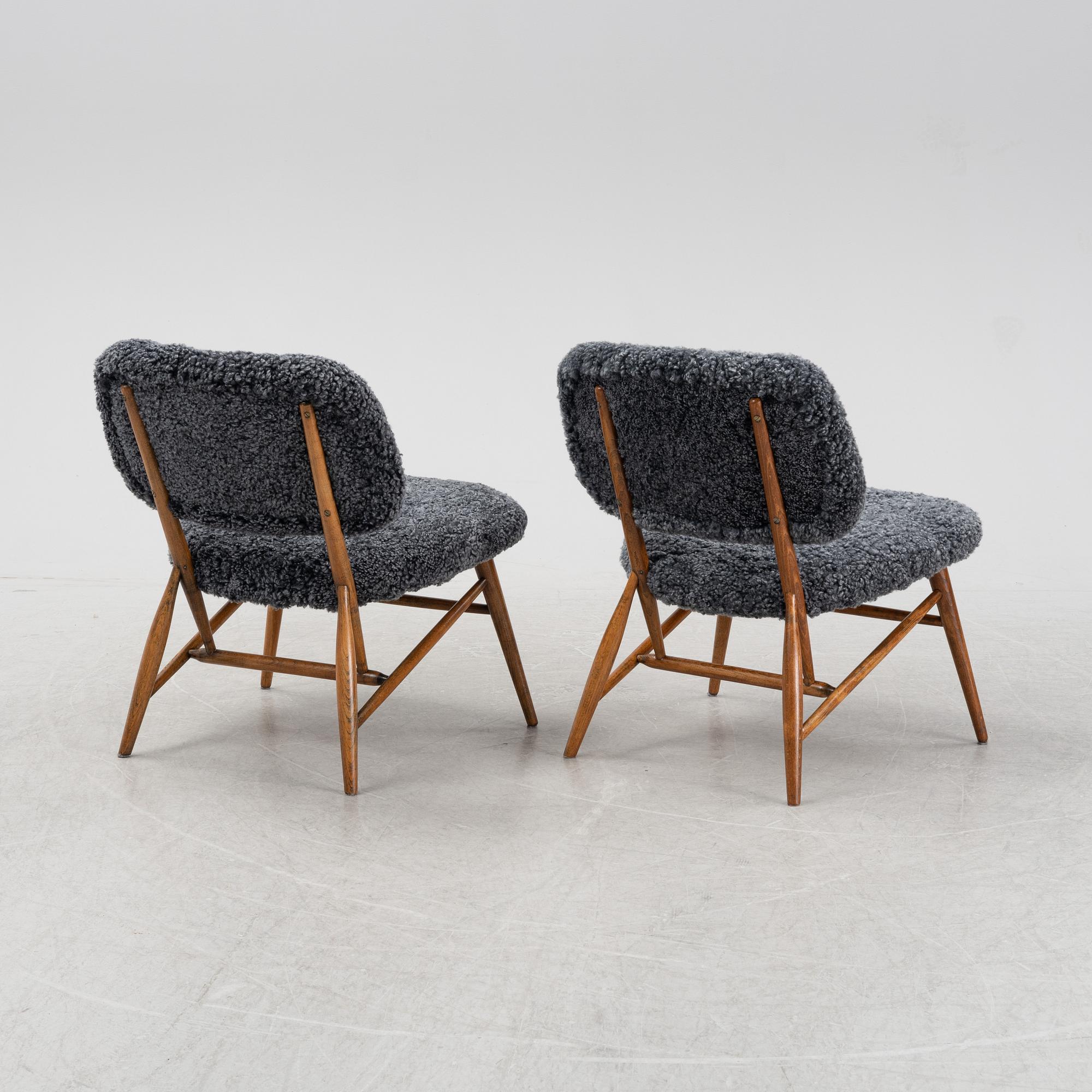 Fåtölj, ett par, DIÖ Slöjd & Möbler, 1950/60-tal.