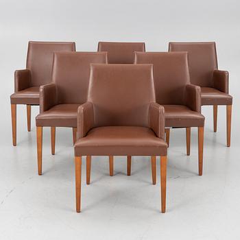 Studio Andreu, six 'Anna' armchairs, Andreu World, Spain.