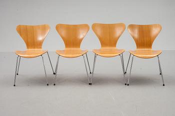 STOLAR, 4 st, "Sjuan", Arne Jacobsen, Fritz Hansen.