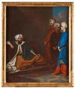 178. Georg Engelhard Schröder, Mustafa Aga, later Mustafa Efendi, in Stockholm 1727.