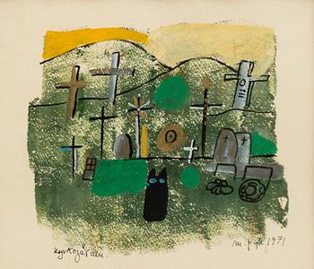 Madeleine Pyk, 'Kyrkogården (The Cemetery)'.
