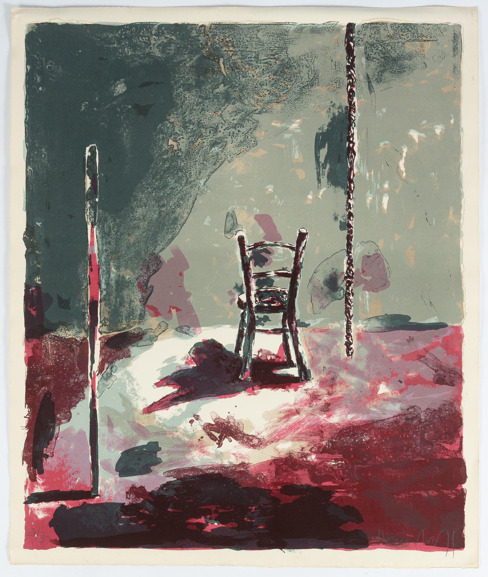 Michael Heindorff, Untitled (Chairs), 3 pieces.