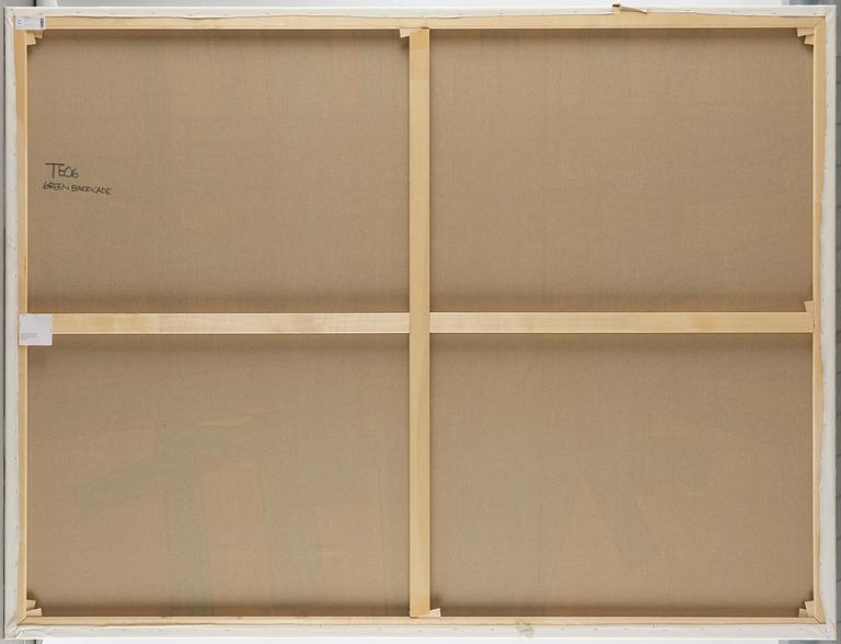 Thomas Elovsson, "Green Barricade".