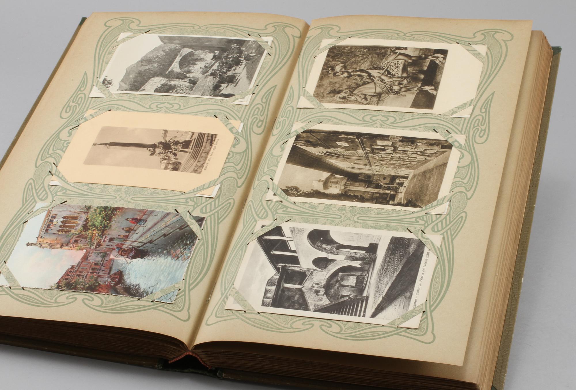 BREVKORTSALBUM, jugend, daterat 1906/1907.
