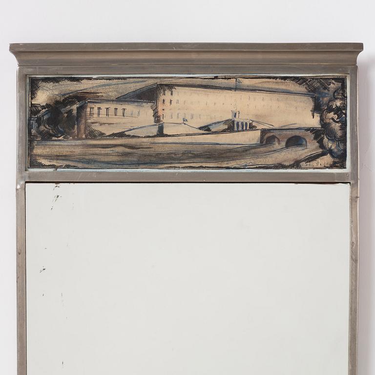 Firma Svenskt Tenn, spegel, modell "139", Stockholm 1926.