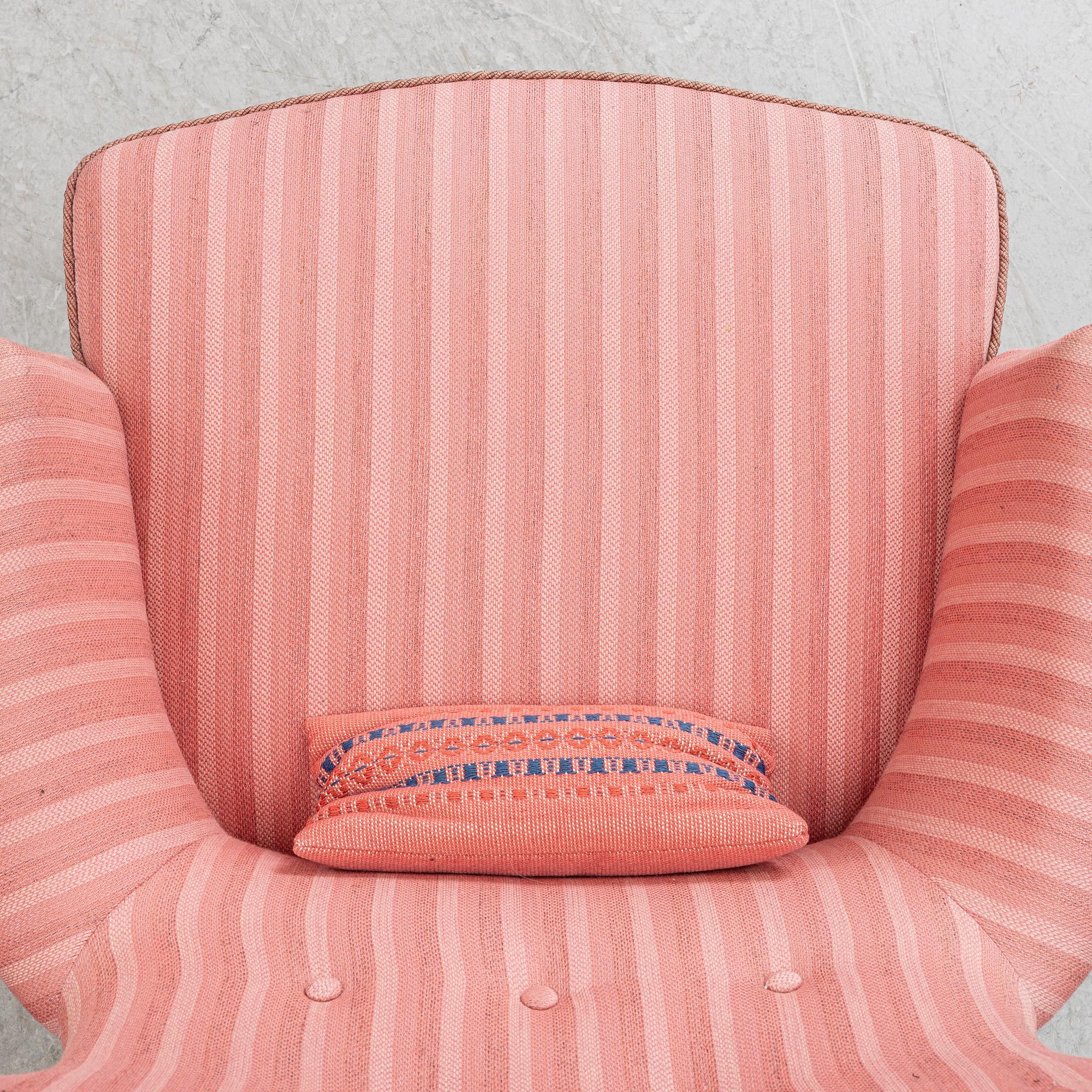 Carl Malmsten, armchair, "Farmor", second half of the 20th century.