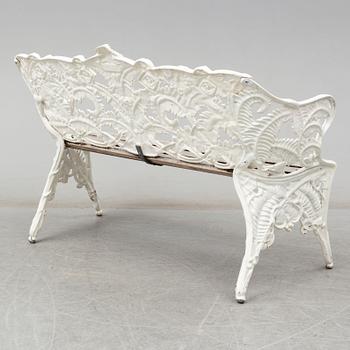 A second half of the 20th century garden sofa from Byarums Bruk.