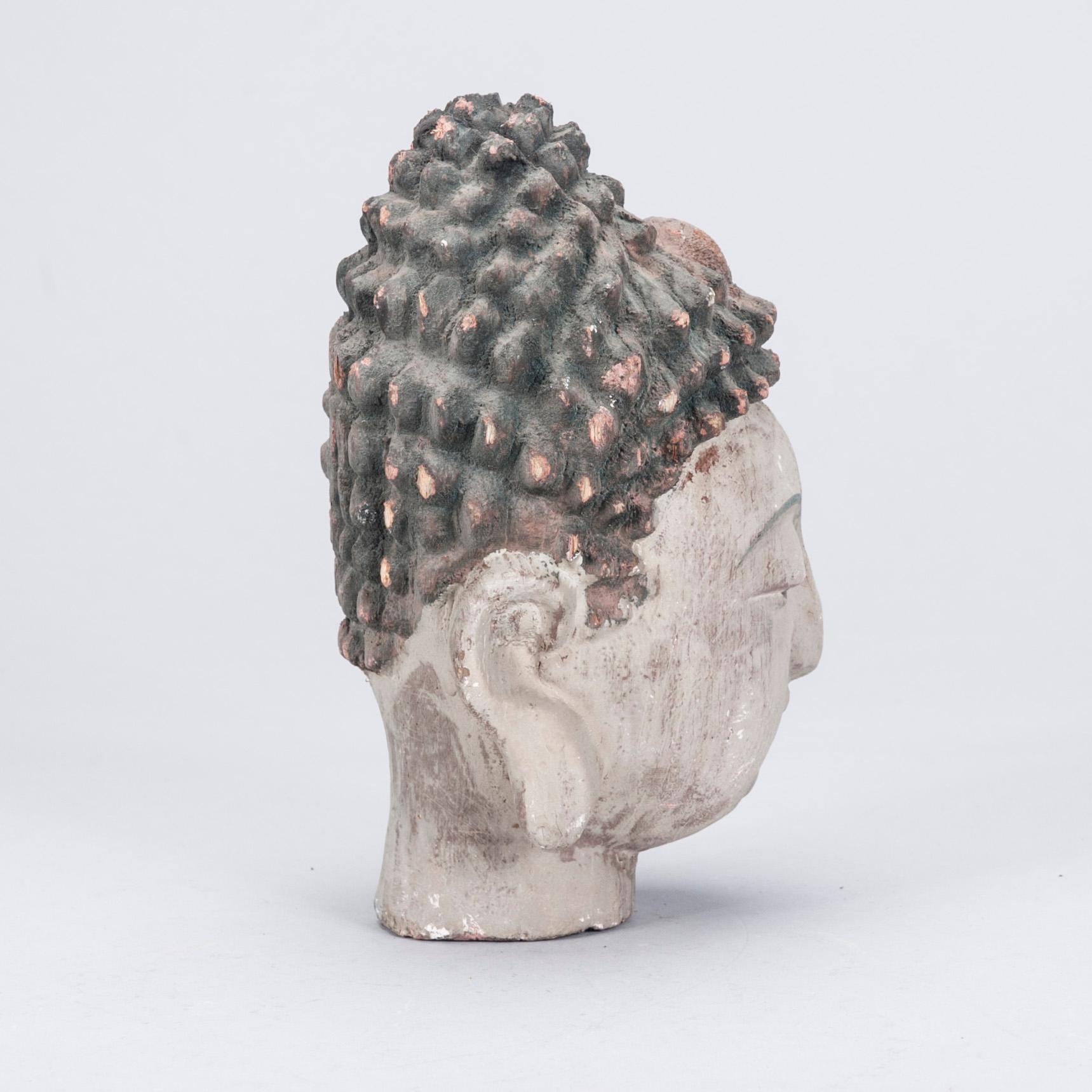 BUDDHA, skulptur, trä, Kina, 1900-talets mitt.