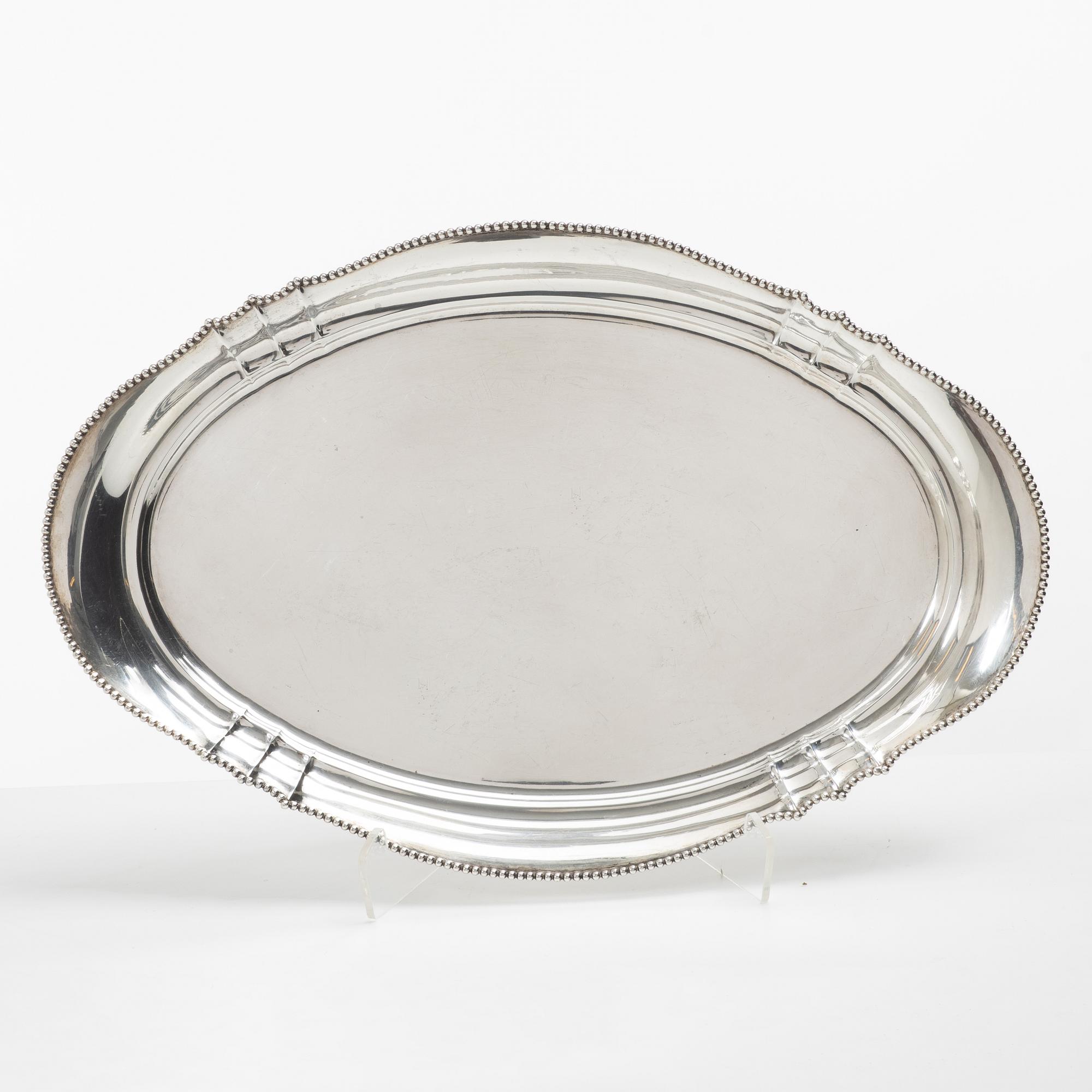 Coffee service, 5 pieces, silver, Hermann Walter, Germany, first half of the 20th century.