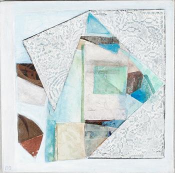 RUTH GOLDMANN-GROSIN, blandteknik, signerad "RG".