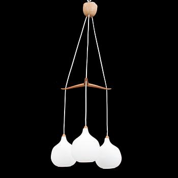 TAKLAMPA, Uno och Östen Kristiansson, Luxus, 1950-talets andra hälft. Höjd ca 105 cm.