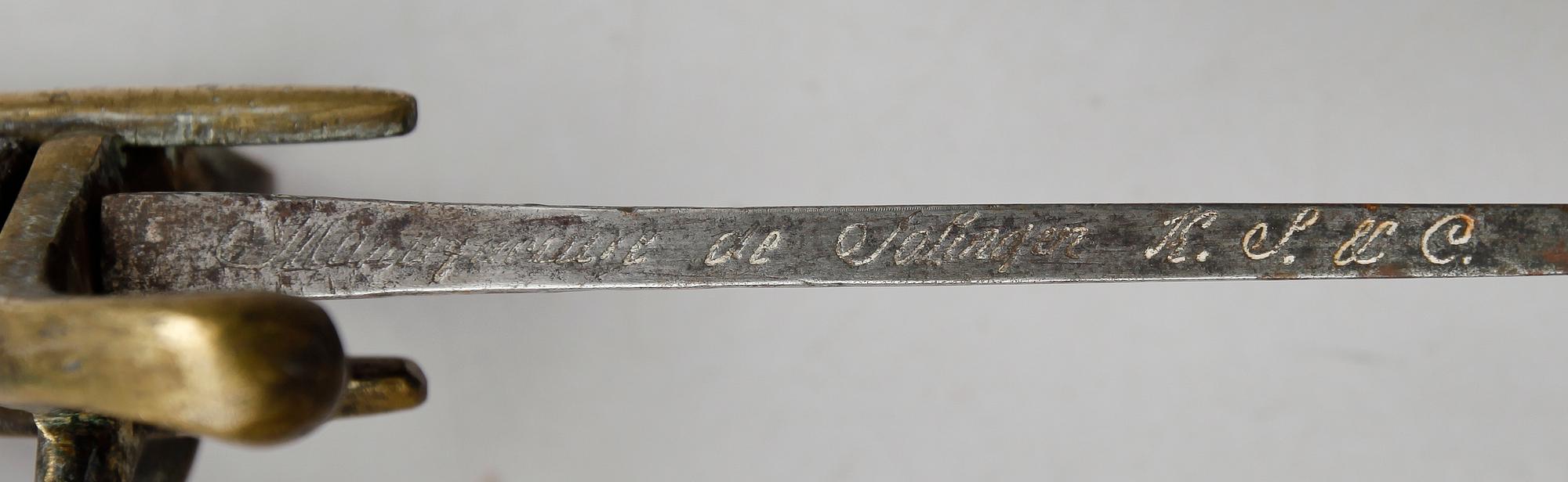 SABEL, för Kavalleriet, 1800-talets första hälft.