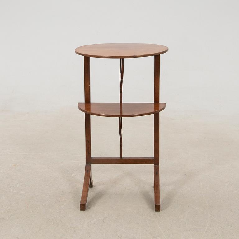 Side table/Serving table with cake stand England late 19th century.