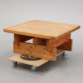 A pine coffee table from IKEA, 1970's.