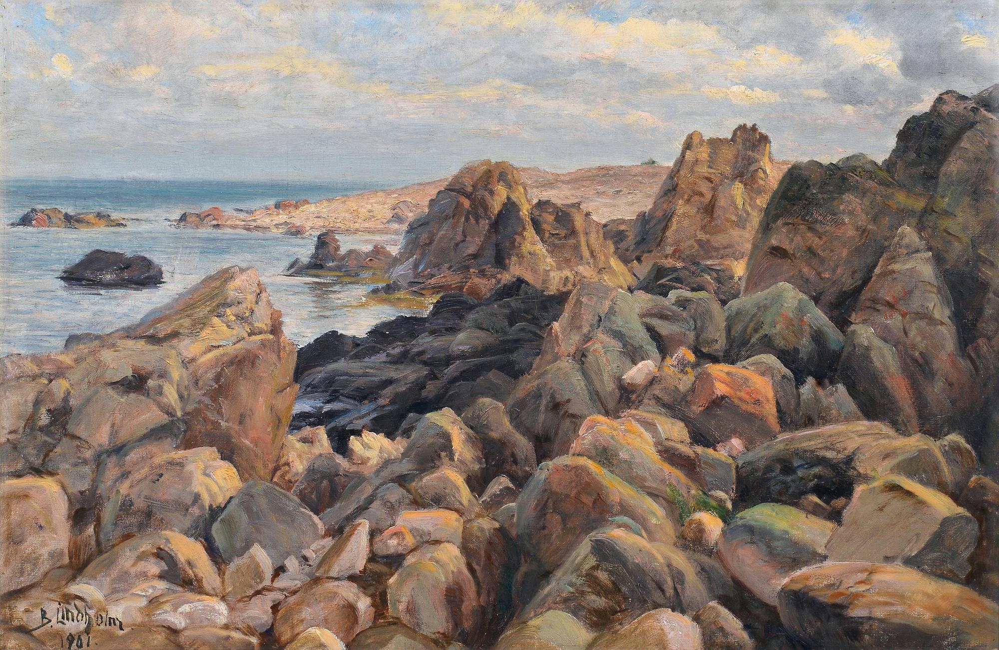 Berndt Lindholm, KUSTLANDSKAP.