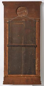 A late Gustavian giltwood mirror by E. Wahlberg (master in Stockholm ca 1760-1811).