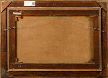 OKÄND KONSTNÄR, olja på duk, ej signerad, 1800/1900-tal.