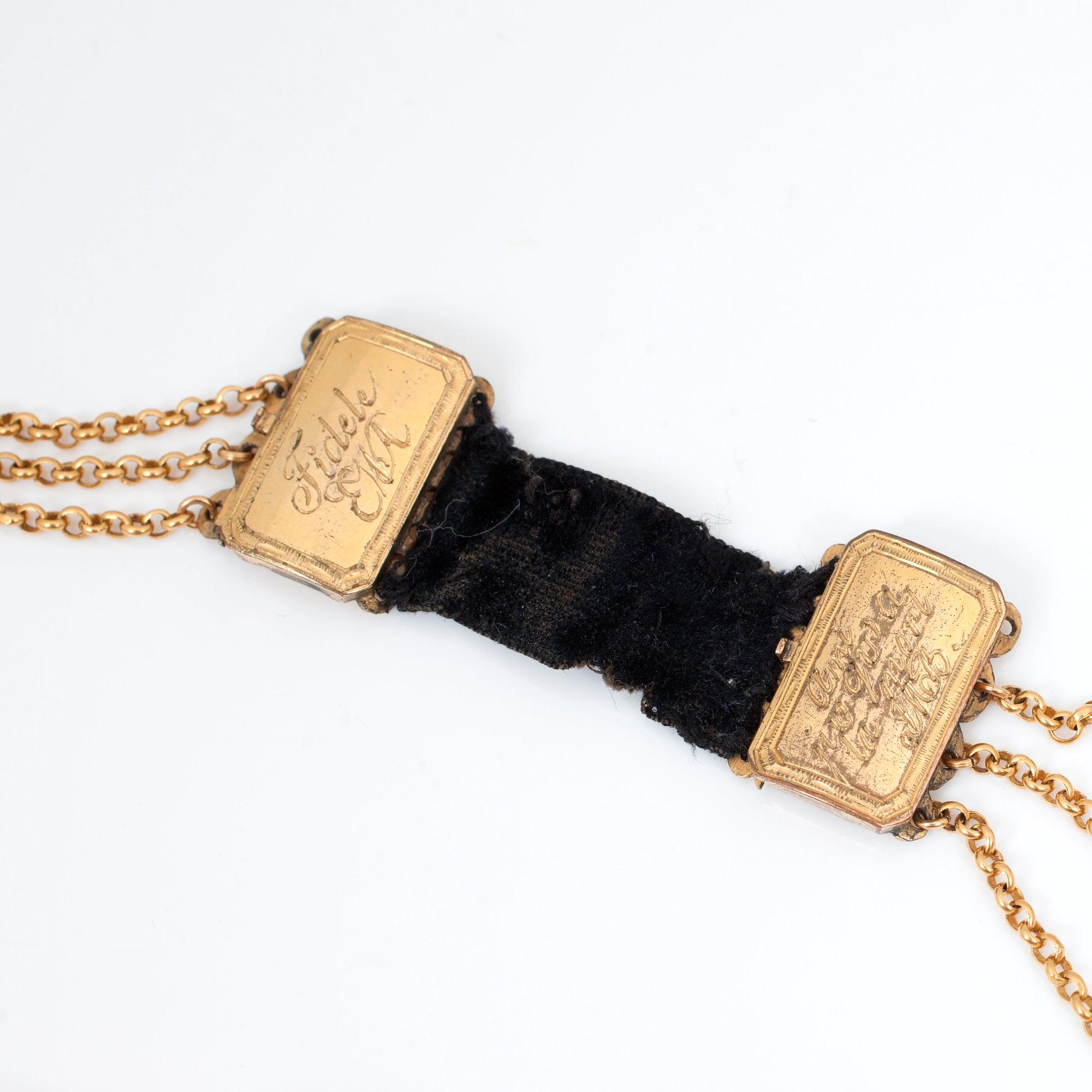 COLLIER, tidigt 1800-tal, med filigranarbete. Empire.