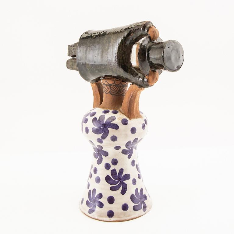 Lisa Larson, a signed stoneware figurine Gustavsberg.
