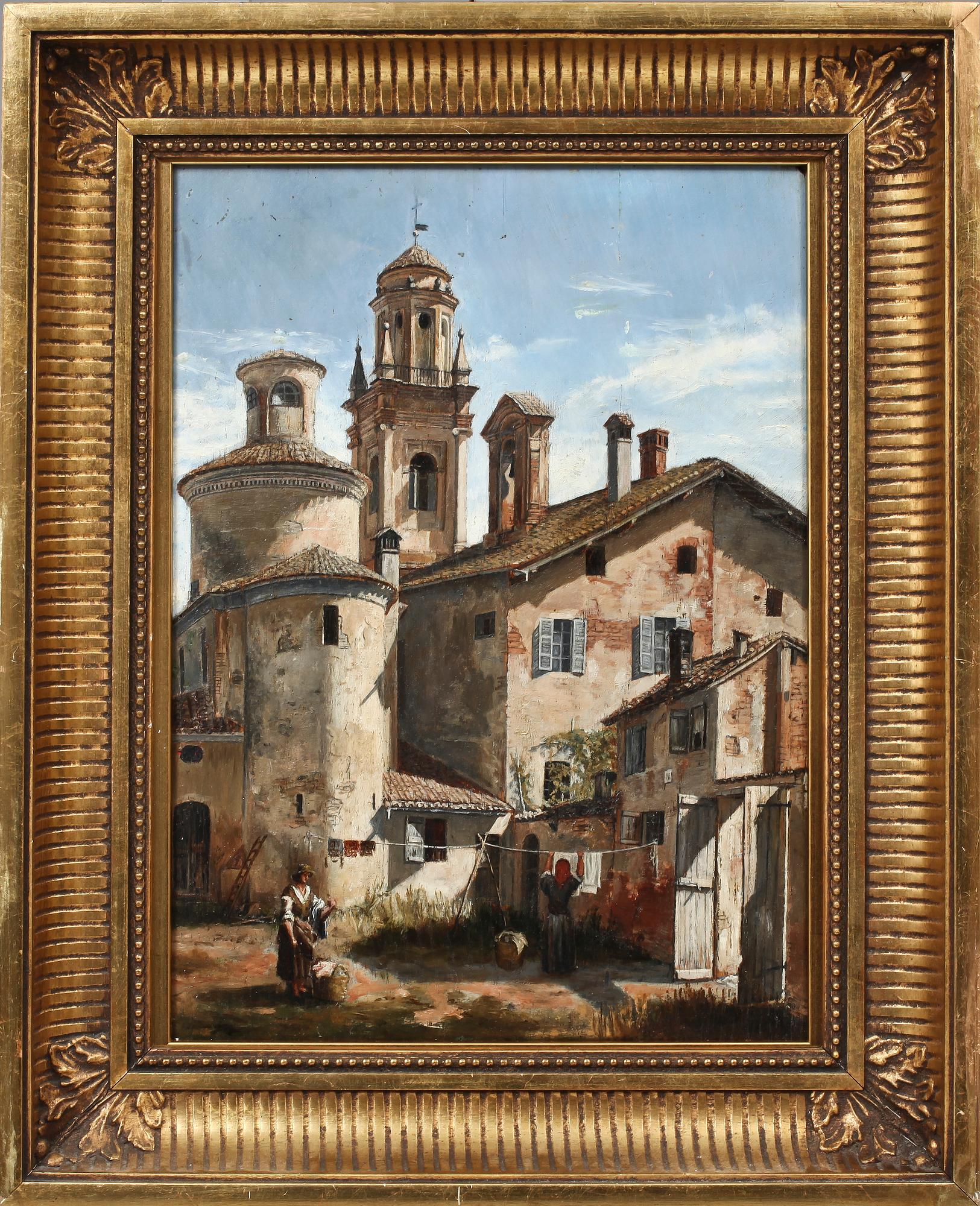 OKÄND KONSTNÄR, Italien, 1800-tal, ej sign.