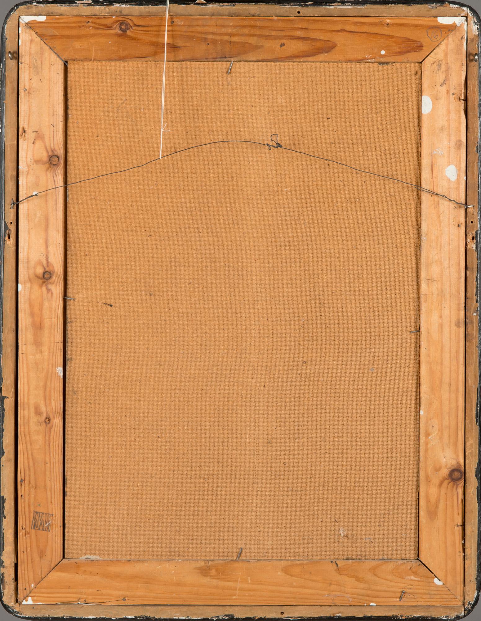 Unto Koistinen, olja på pannå, signerad och daterad 1967.