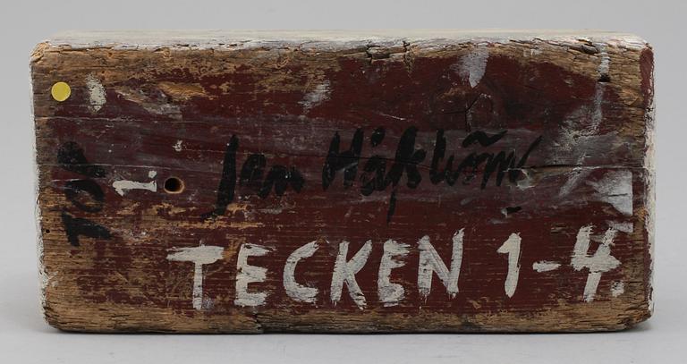 JAN HÅFSTRÖM, objekt, signerad.