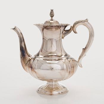 Kaffekanna, silver, Kultakeskus Tavastehus 1979.